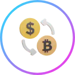 Crypto & Fiat Quicker Transaction