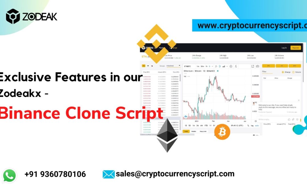Upgraded features in our Zodeakx – Binance Clone Script