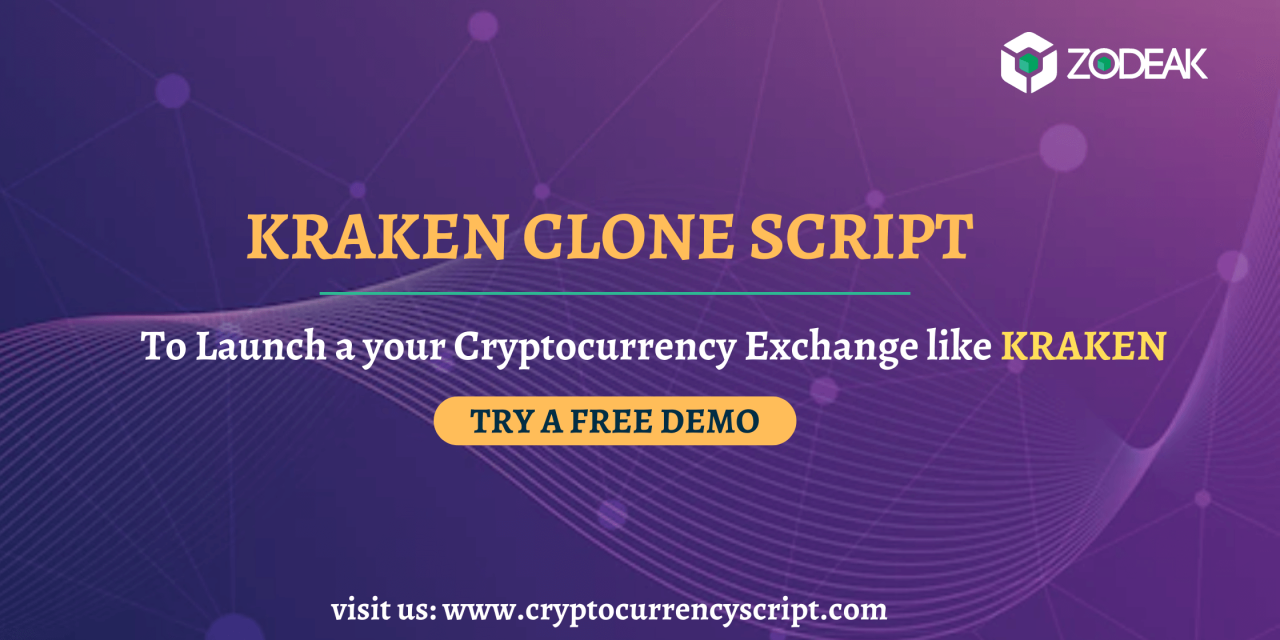 Kraken Clone Script | To Launch a Crypto Exchange like Kraken