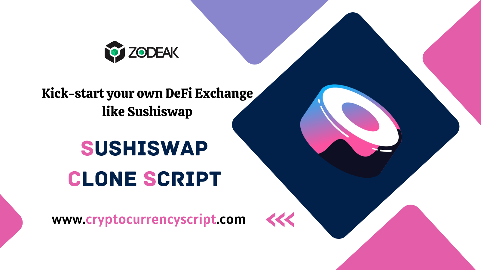 SushiSwap Clone Script – To launch DeFi Exchange like SushiSwap