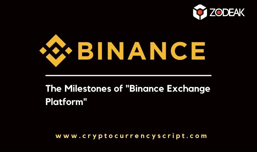 The Milestones of Binance Exchange Platform