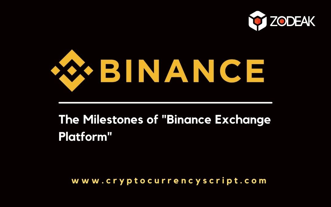 The Milestones of Binance Exchange Platform