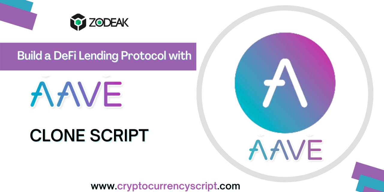 AAVE Clone Script – To Build a DeFi Lending Protocol Like AAVE!