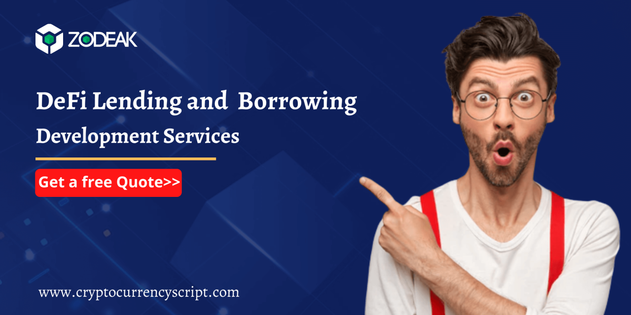 DeFi Lending and Borrowing Platform Development Service