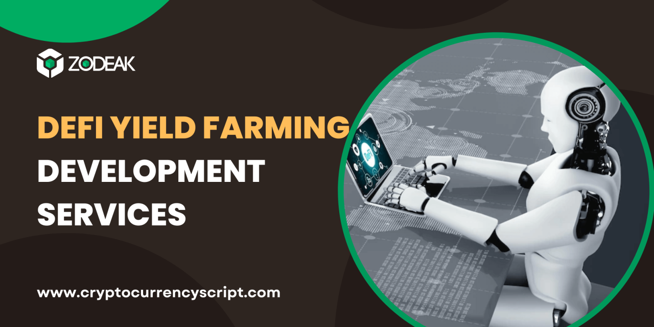 DeFi Yield Farming Development Services