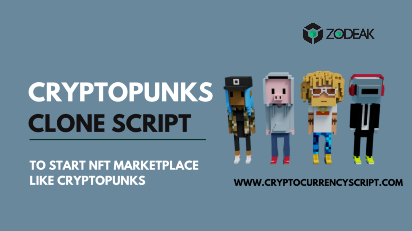 CryptoPunks Clone Script | To Launch Your Own NFT Marketplace Like CryptoPunks