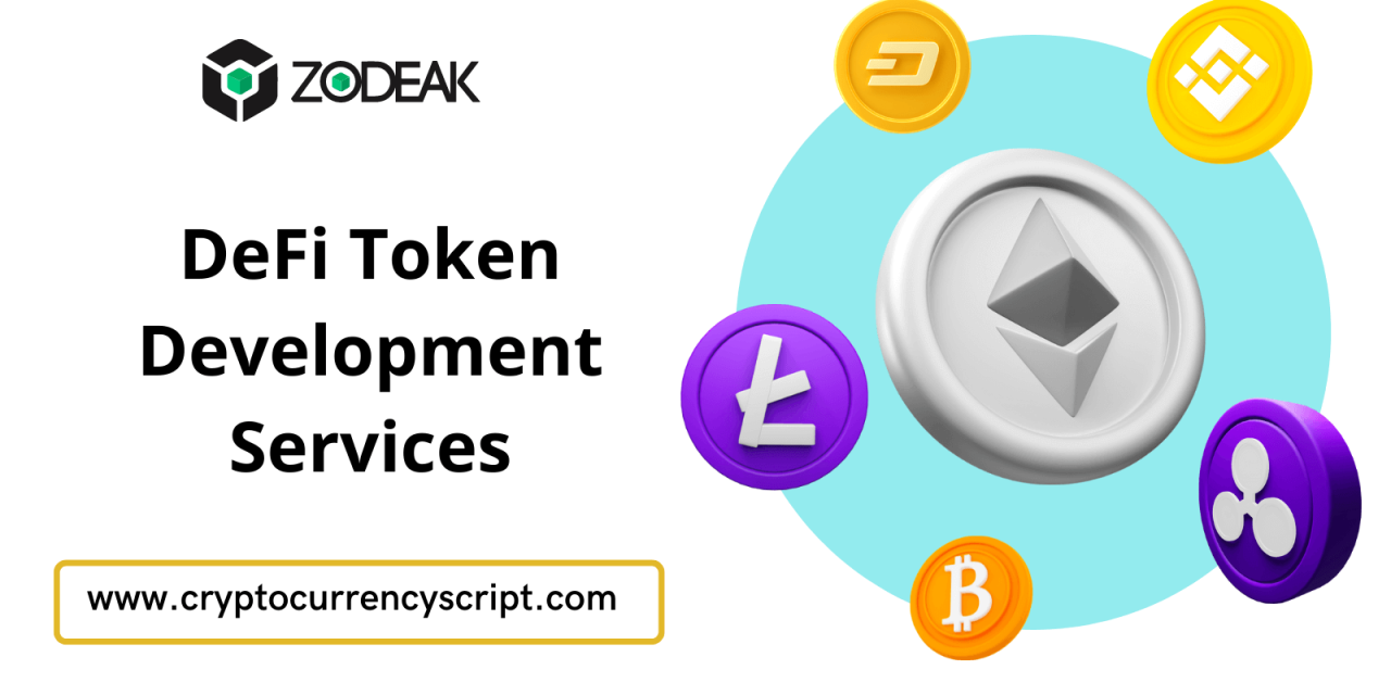 DeFi Token Development Services – Create your own DeFi Token
