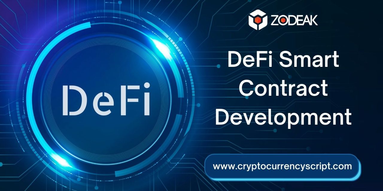 DeFi Smart Contract Development Services