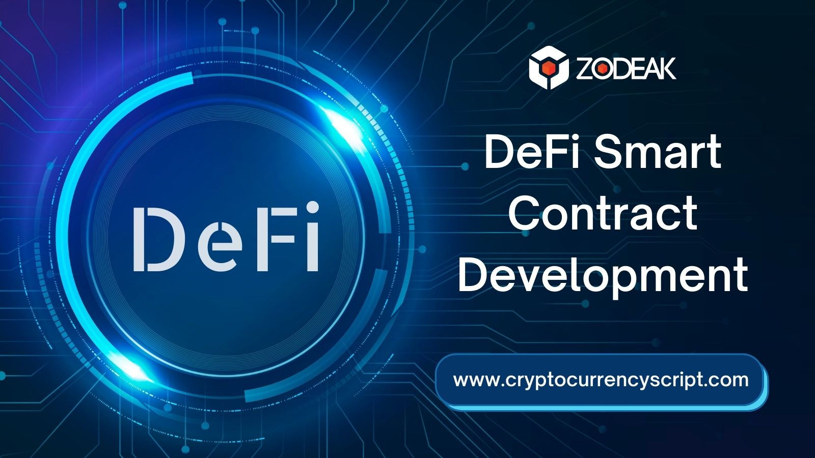 DeFi Smart Contract Development Services