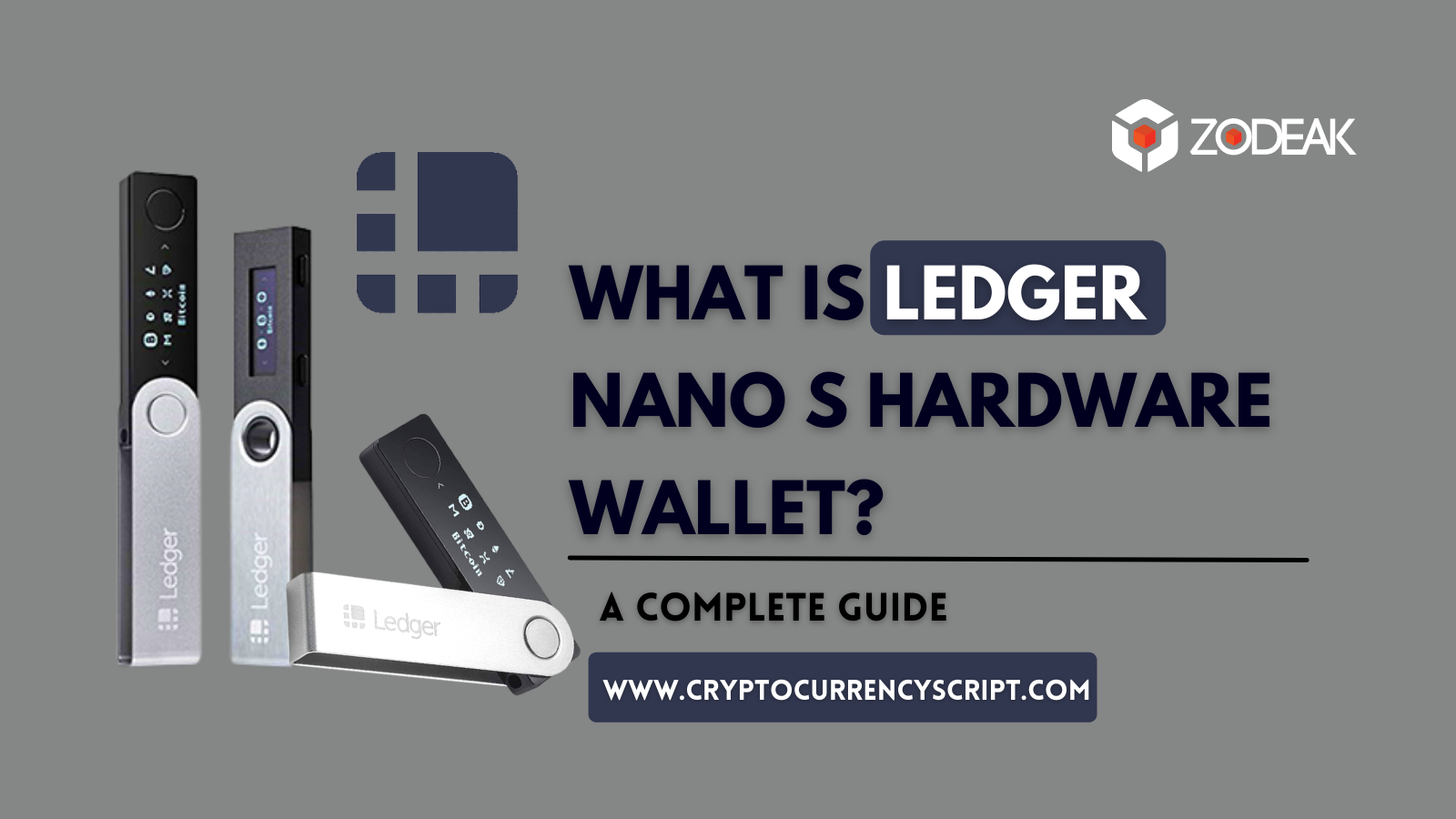 What Is Ledger Nano S Wallet? - A Complete Guide - Zodeak