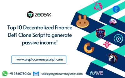 Top 10 Decentralized Finance DeFi Exchange Clone Script to generate passive income!