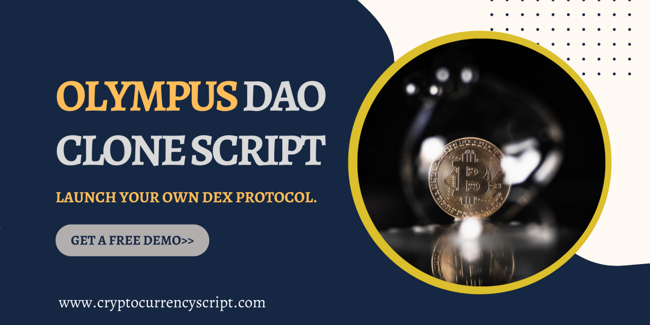 Grab Olympus DAO Clone Script from Zodeak – Launch Your Own DEX Protocol
