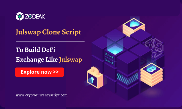 Julswap Clone Script – To Build DeFi Exchange Like Julswap