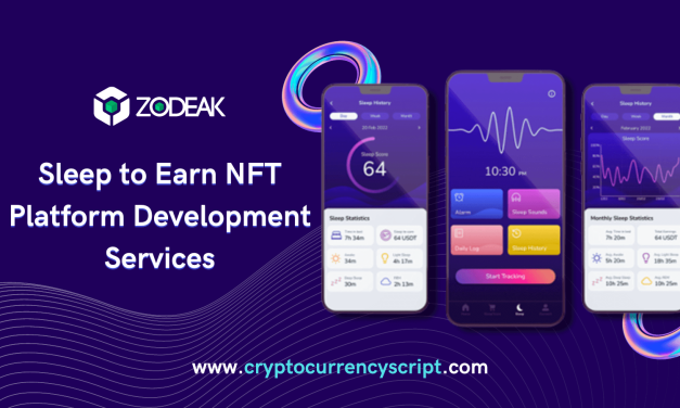 Sleep to Earn NFT Platform Development – Earn NFT, Crypto, Tokens While your body is in Inactive mode