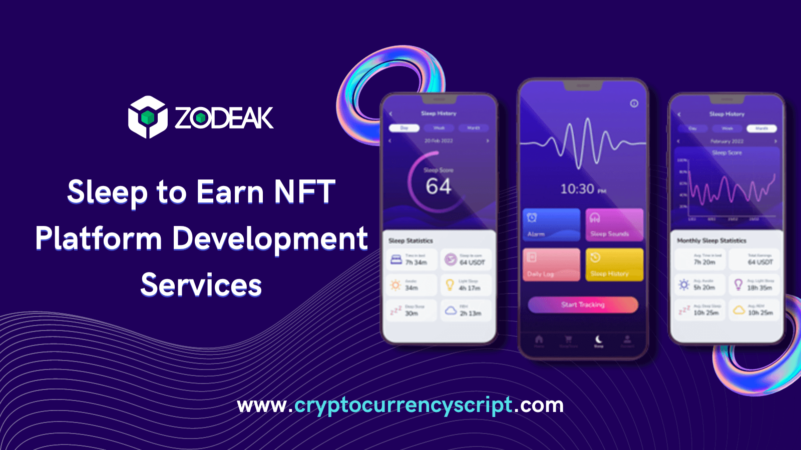 Sleep to Earn NFT Platform Development – Earn NFT, Crypto, Tokens While your body is in Inactive mode