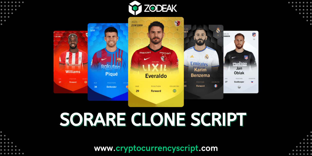Sorare Clone Script – Create your own NFT Fantasy Football Gaming Marketplace like Sorare
