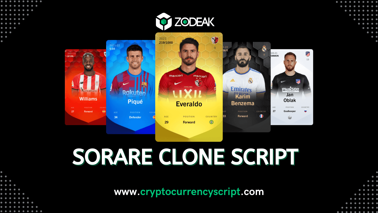 Sorare Clone Script – Create your own NFT Fantasy Football Gaming Marketplace like Sorare