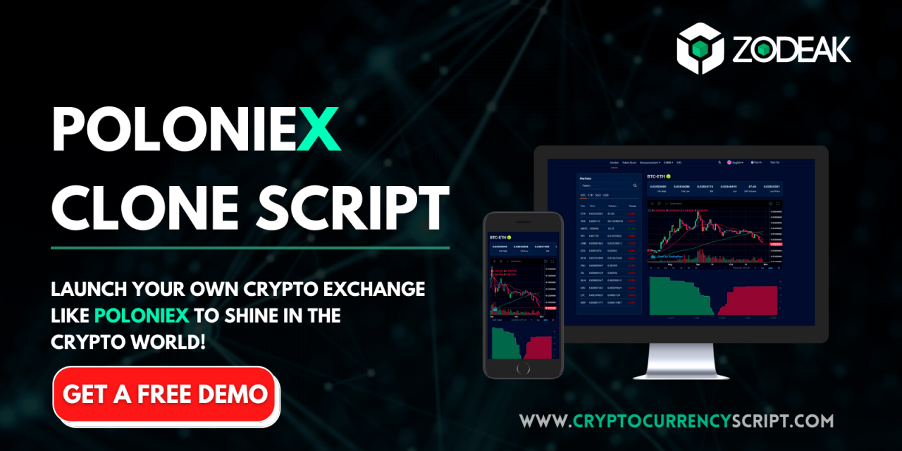 Poloniex Clone Script – Kickstart your own Cryptocurrency Exchange Platform like Poloniex