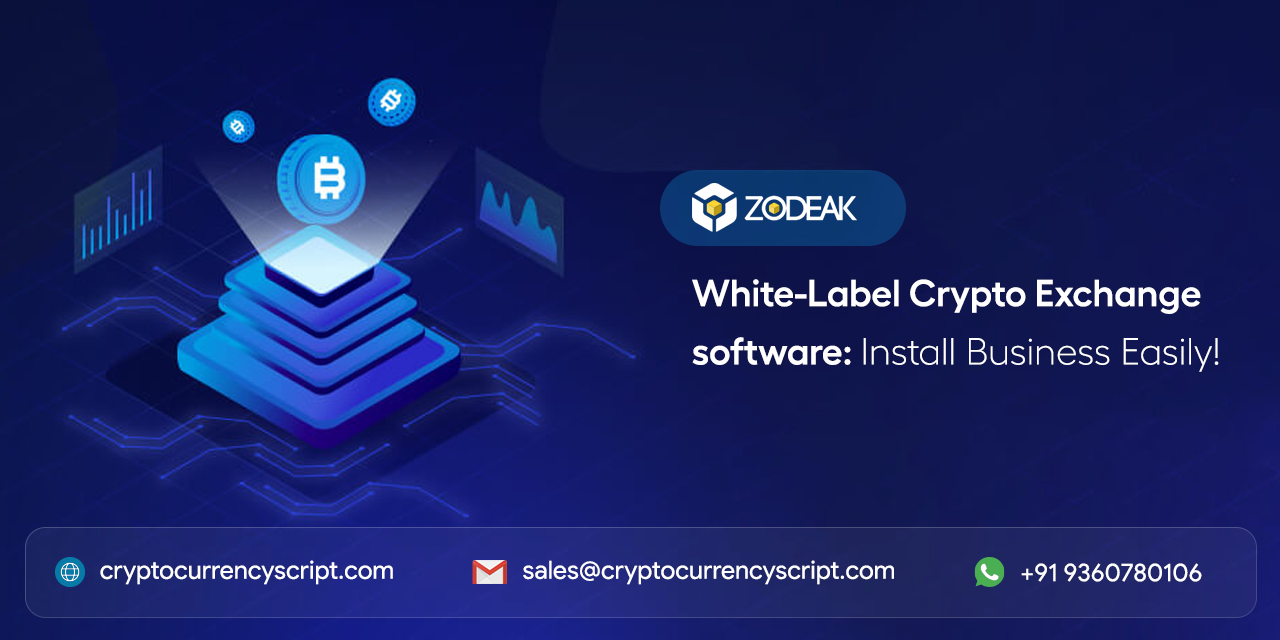WhiteLabel Crypto Exchange software Install Business Easily!