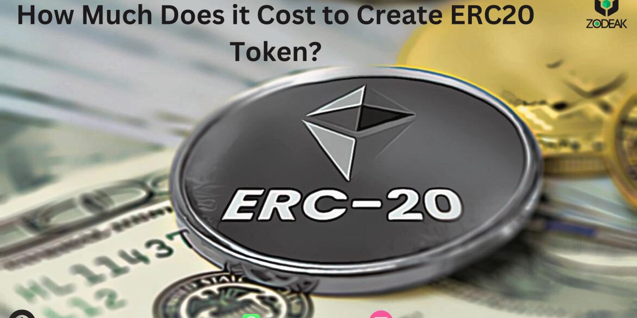 How Much Does it Cost to Create ERC20 Token?