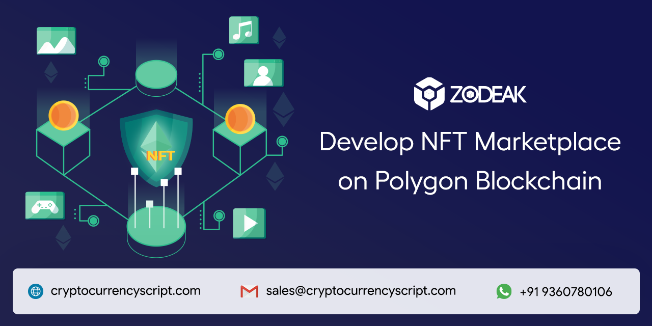 <strong>Develop NFT Marketplace on Polygon Blockchain</strong>