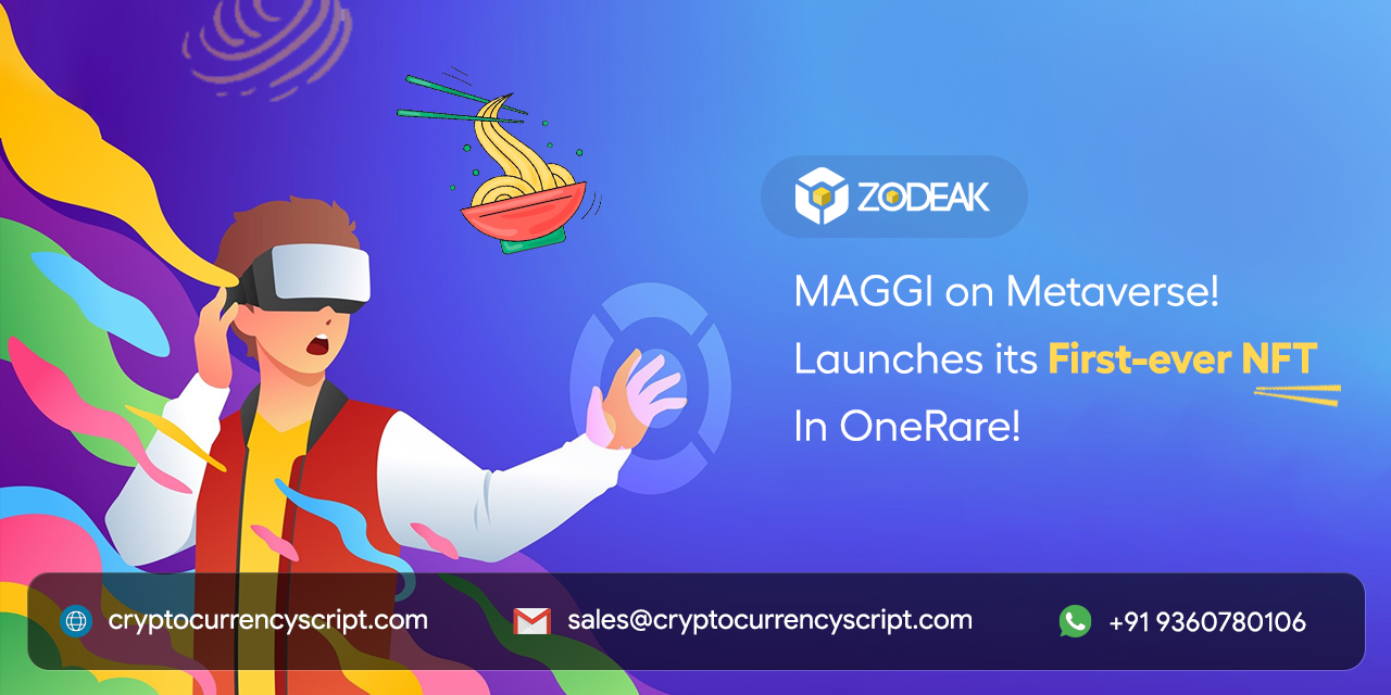 <strong>MAGGI on Metaverse! Launches its First-ever NFT in OneRare!</strong>