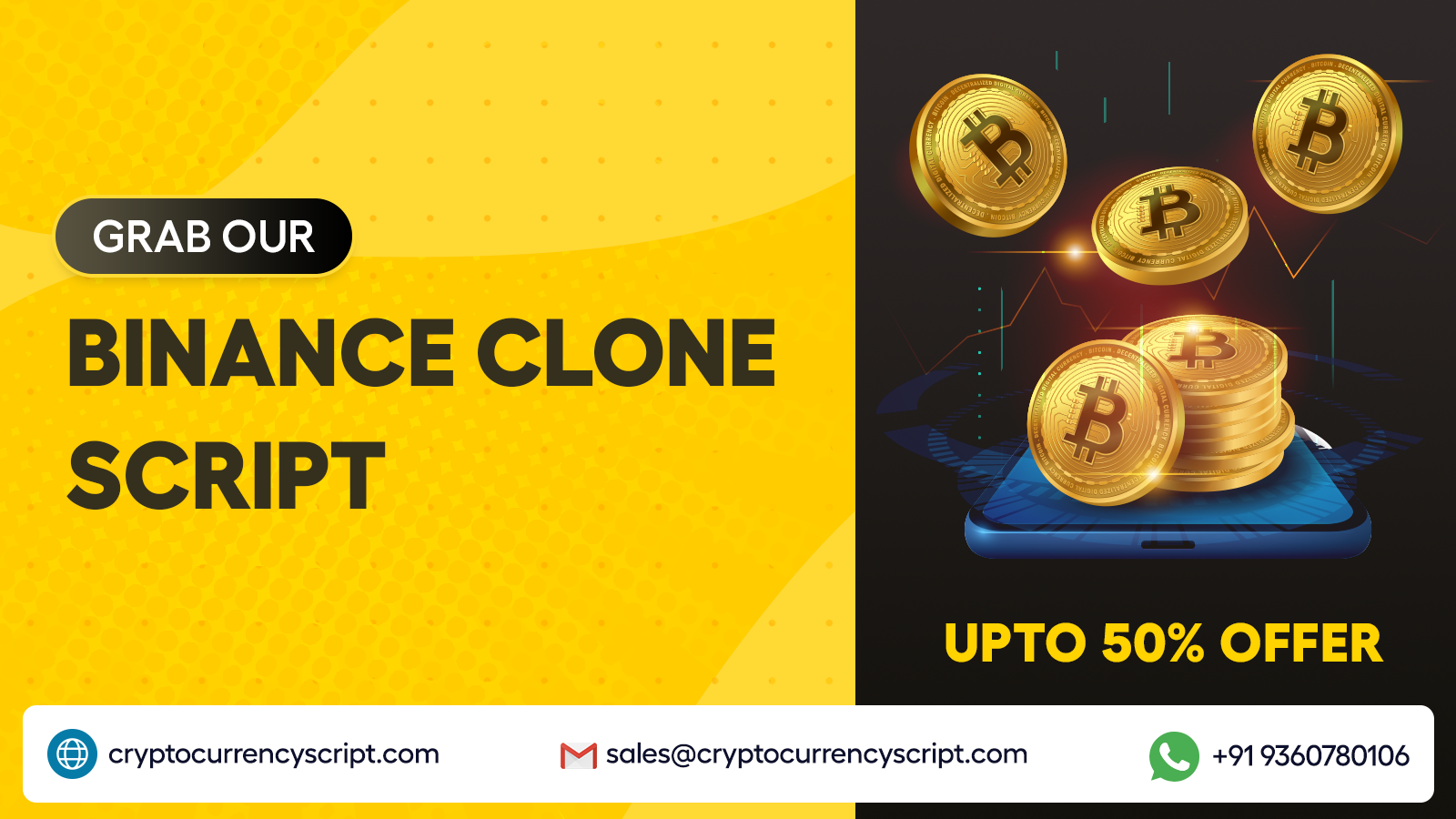 Binance Clone: 50% Off at Zodeak - July 2023