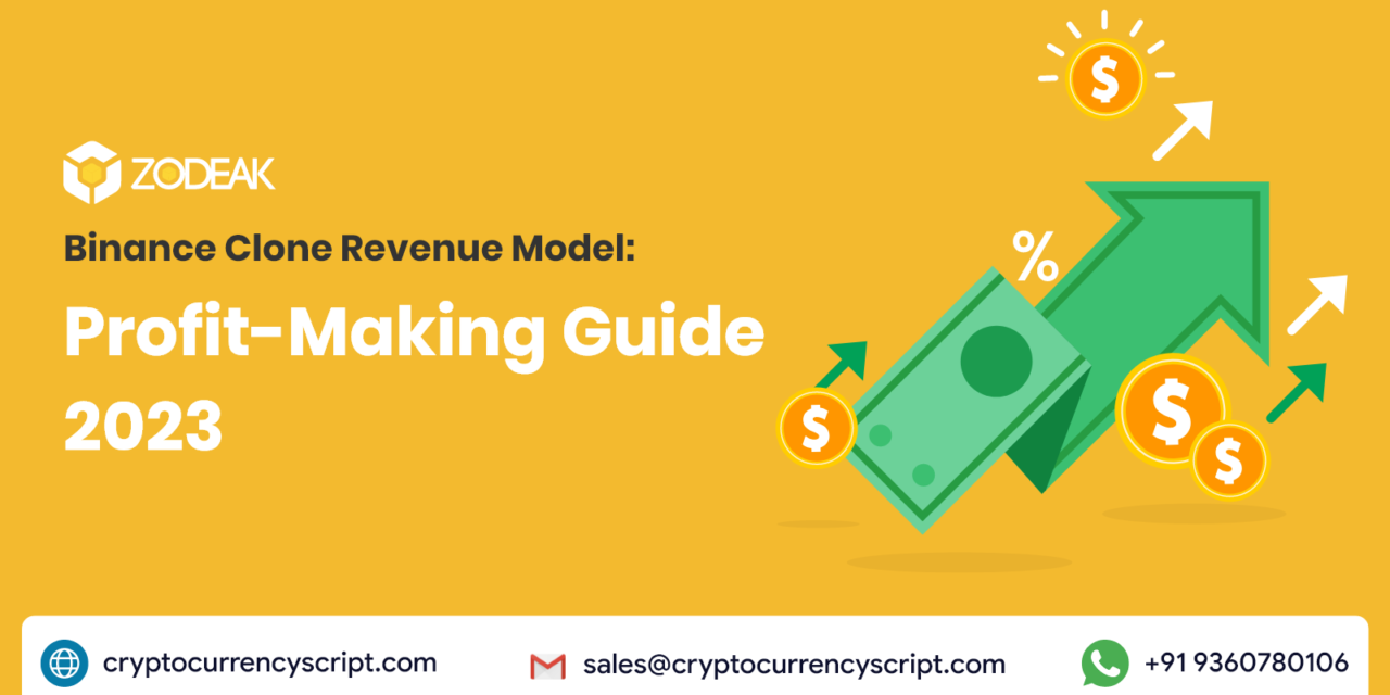 <strong>Binance Clone Revenue Model: Profit-Making Guide 2023</strong>