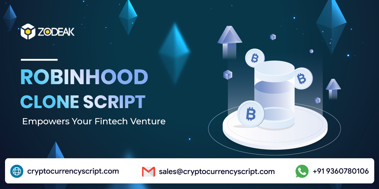 Robinhood Clone Script: Empowers Your Fintech Venture