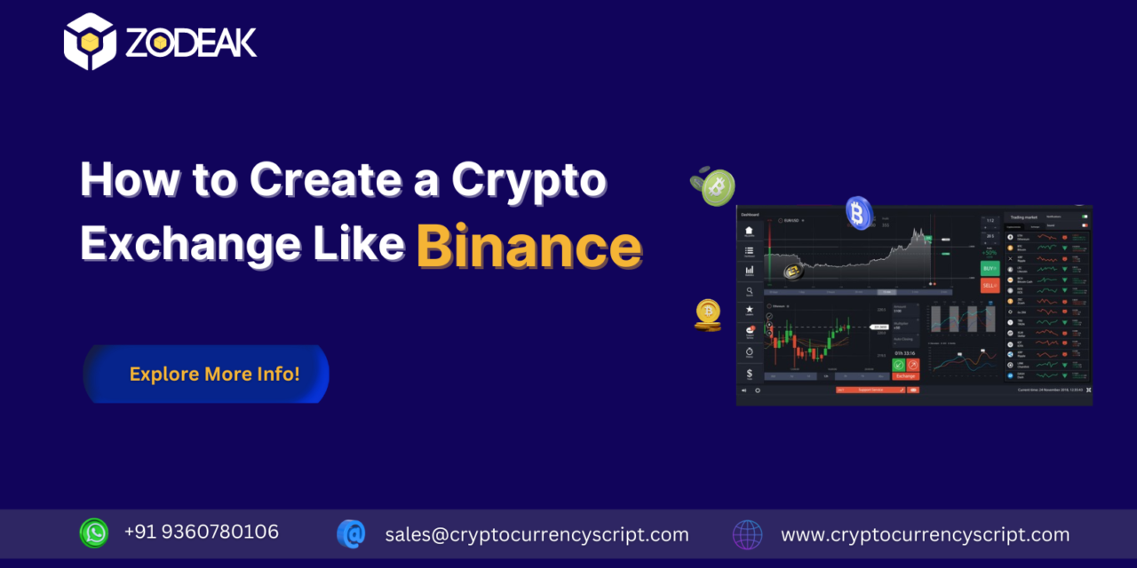 How to Create a Crypto Exchange Like Binance