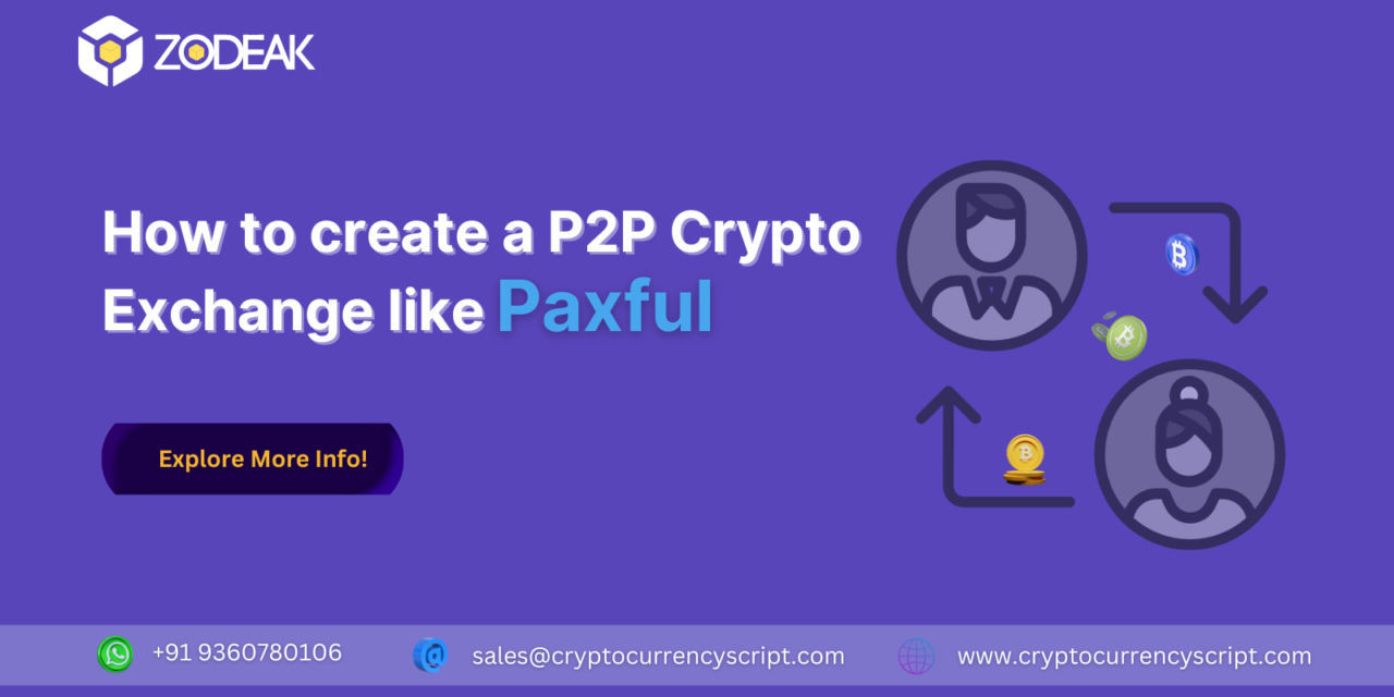 <strong>How to create a P2P Crypto Exchange like Paxful</strong>