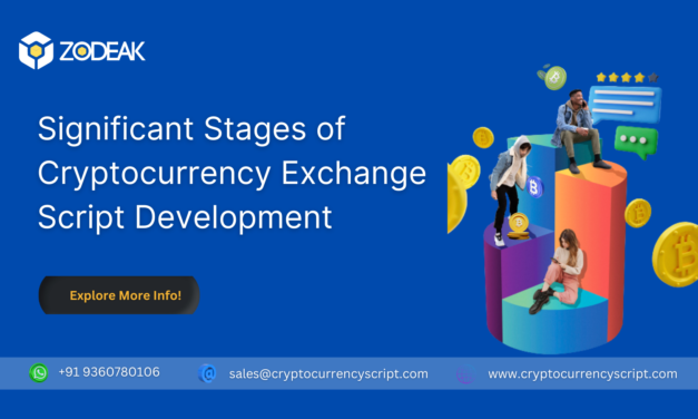 Significant Stages Of Cryptocurrency Exchange Script Development