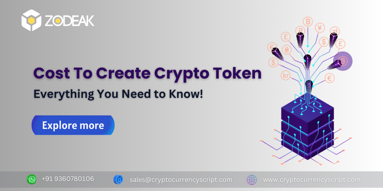 <strong>Cost To Create Crypto Token: Everything You Need to Know!</strong>