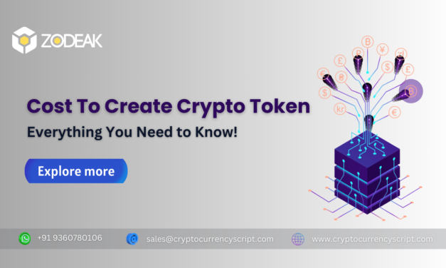 <strong>Cost To Create Crypto Token: Everything You Need to Know!</strong>