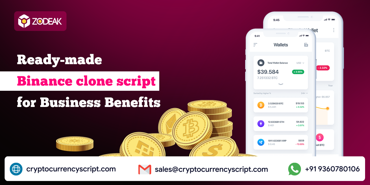 <strong>Ready made binance clone script for Business Benefits</strong>