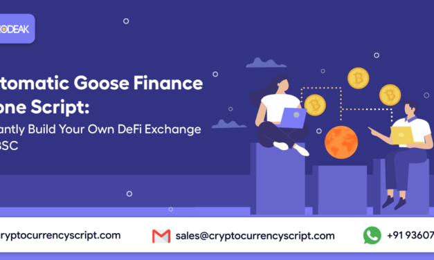 <strong>Goose Finance Clone Script: Instantly Build Your Own DeFi Exchange on BSC</strong>