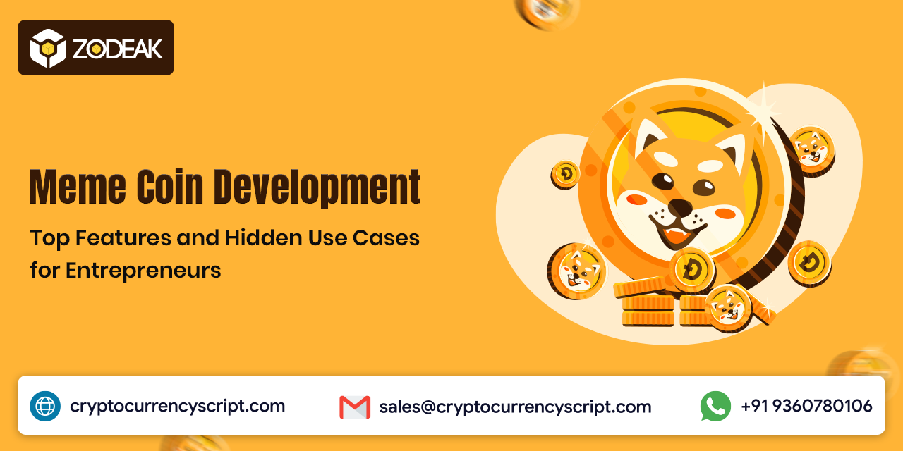 Meme Coin Development: Top Features and Hidden Use Cases for Entrepreneurs